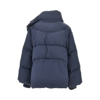 Bacon W Air Fold Down Jacket In Blue
