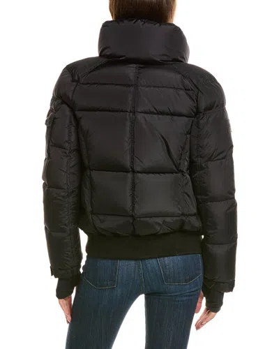 Sam . Down Bomber Jacket In Black