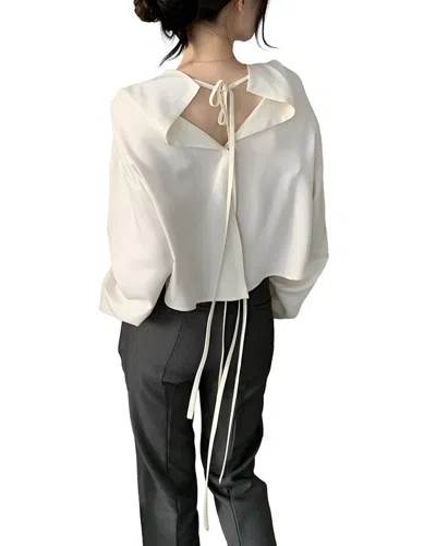 Elaine Blouse In White