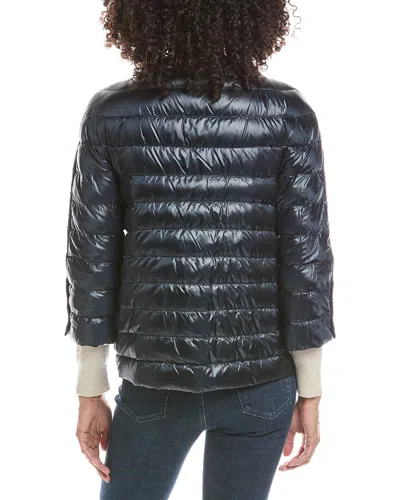 Herno Down Puffer Jacket In Blue