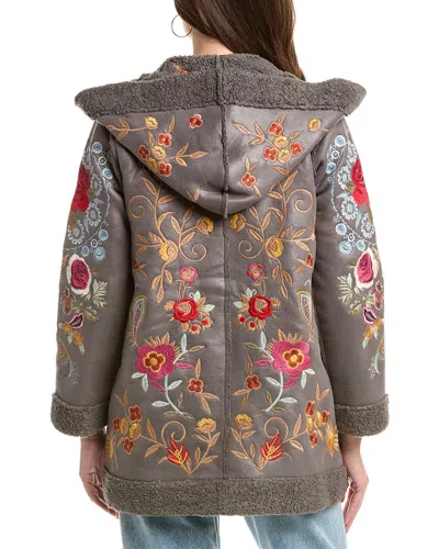 Johnny Was Saturna Coat In Gray