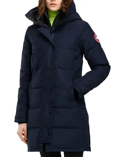 Canada Goose Shelburne Parka In Blue