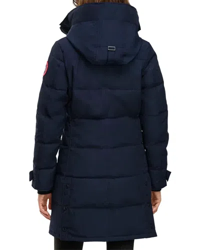 Canada Goose Shelburne Parka In Blue