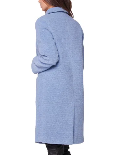 Florens Medium Wool-blend Coat In Blue