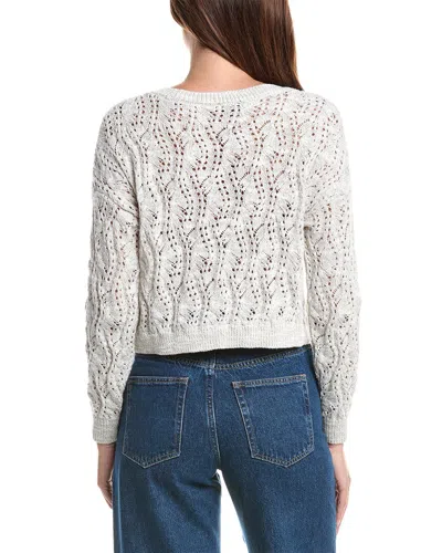Splendid Beach Shell Button Cardigan In Neutral