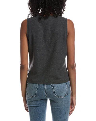 Cabi Snap Top In Gray