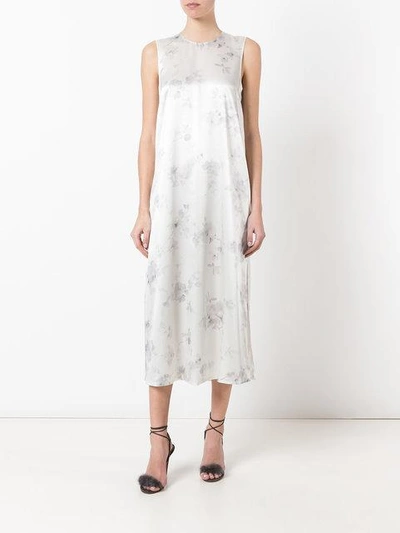 Shop Calvin Klein Collection Floral Print Shift Dress