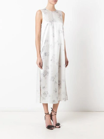 Shop Calvin Klein Collection Floral Print Shift Dress