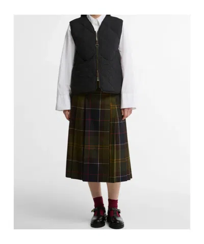 Barbour Gillian Reversible Down Vest In Multi