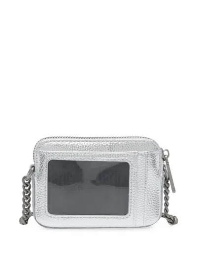 Kurt Geiger Eagle-plaque Quilted Wallet In Blue