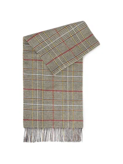 Barbour Macklow Check-pattern Scarf In Multi