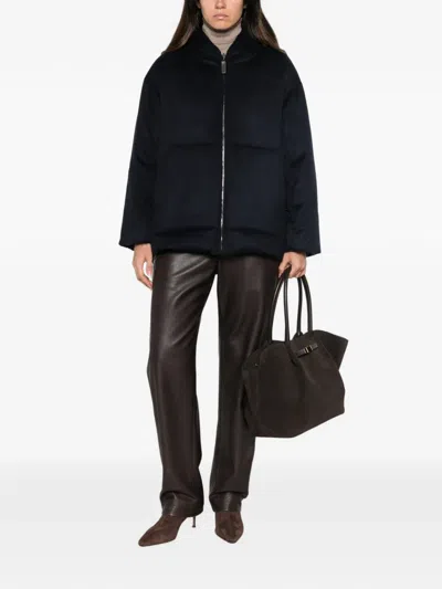 Max Mara The Cube Quilted Jacket In Black