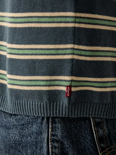 Levi's Striped Knitted T-shirt In Multi