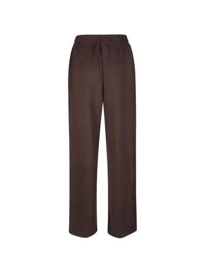 Hinnominate Elasticated Pintuck Trousers In Brown