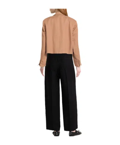 Max Mara Minimalist Singlebreasted Blazer In Neutral