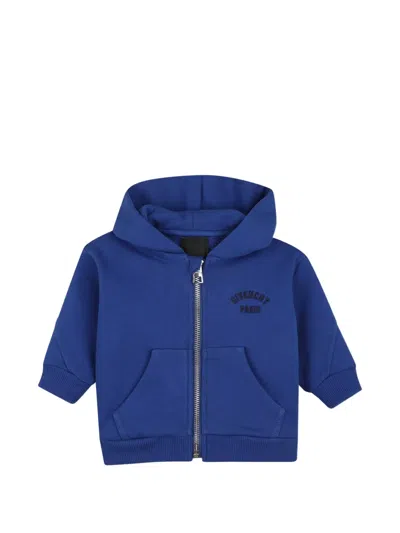 Givenchy Logo-embroidered Tracksuit In Blue
