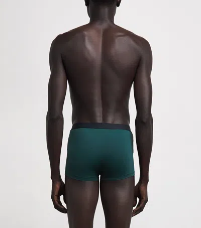 Hanro Micro-touch Boxer Briefs In Green