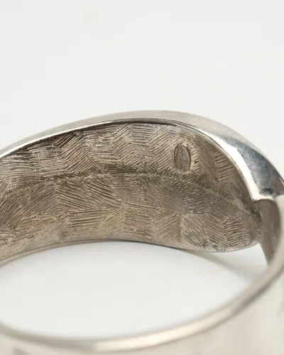 Pre-owned Givenchy Cuff Bracelet In Silver
