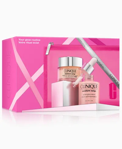 Clinique 3-piece Your Glow Routine Gift Set In Multi