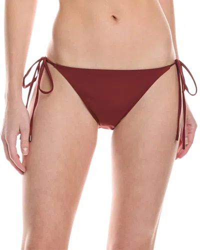 A.l.c A. L.c Amina Bikini Bottom In Burgundy