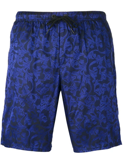 Versace Baroque Embroidered Swimming Shorts