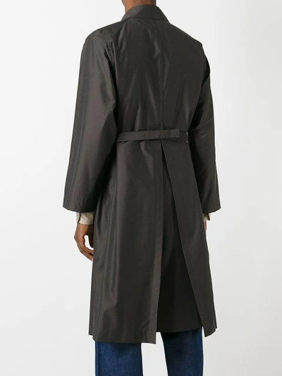 Shop E. Tautz Double Breasted Trench Coat