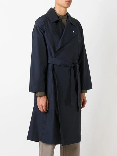 Shop E. Tautz Double Breasted Trench Coat