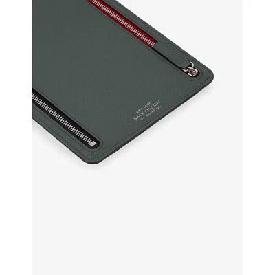 Smythson Multi-zip Leather Case