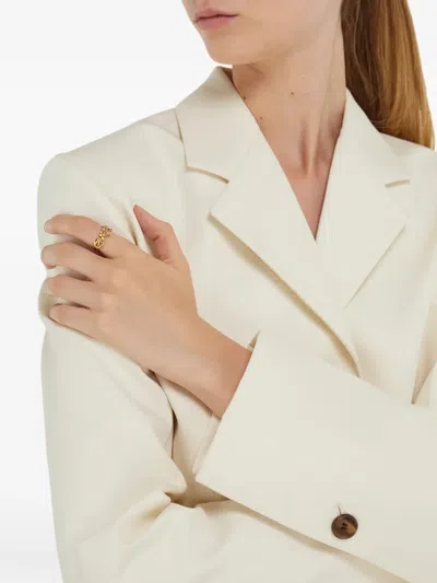Ferragamo Ring With Bow In Metallic
