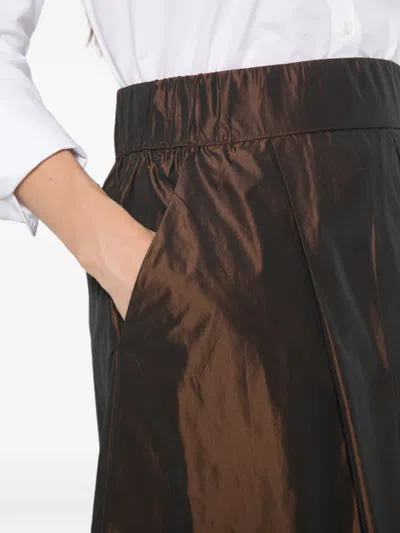 Why Ci Midirock Mit Elastischem Bund In Brown