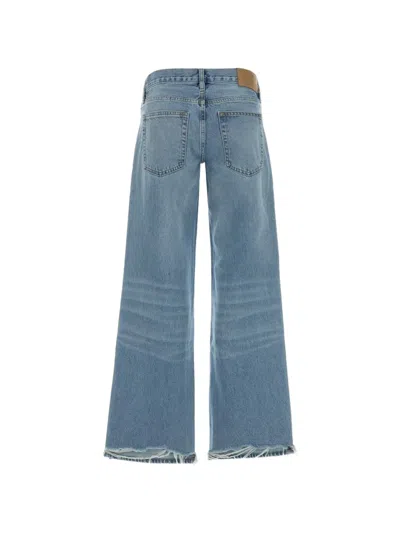 Frame Amelia Gray Collaboration Denim Jeans In Blue