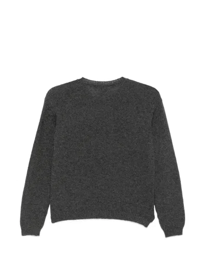 Private 0204 Pullover Mit Rundhalsausschnitt In Gray