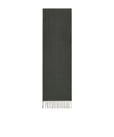Ferragamo Double-face Patterned Scarf In Multi