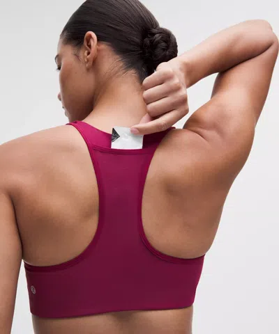 Lululemon Back Pocket Racerback Run Bra