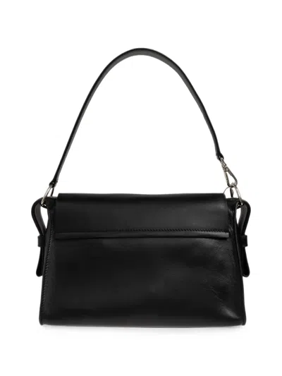 Iro Camera Loop Leather Shoulder Bag In Black
