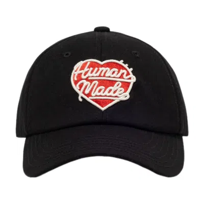 Human Made 6panel Canvas Cap 'black'