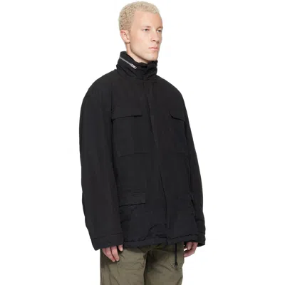 Alexander Digenova Black M65 Jacket In Black