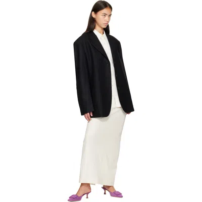 Studio Nicholson Black Sono Blazer In Black