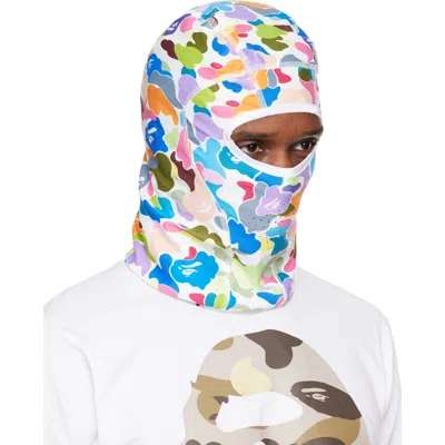 Bape Multicolor Camo Balaclava In Multi 106901914