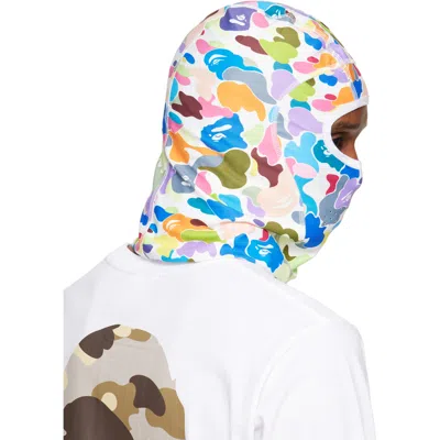 Bape Multicolor Camo Balaclava In Multi 106901914