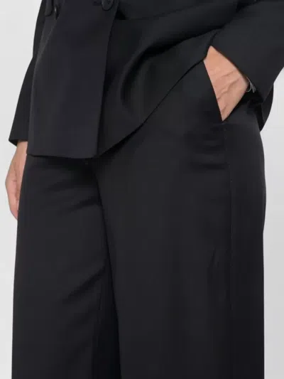 Tagliatore Wool Double-breasted Suit Jacket In Black