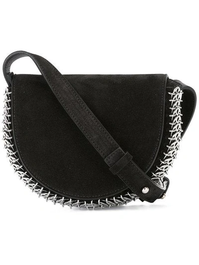 Shop Paco Rabanne Embellished Loops Shoulder Bag