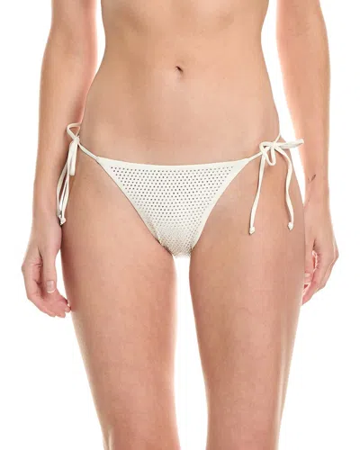 Weworewhat Bikini Bottom In White