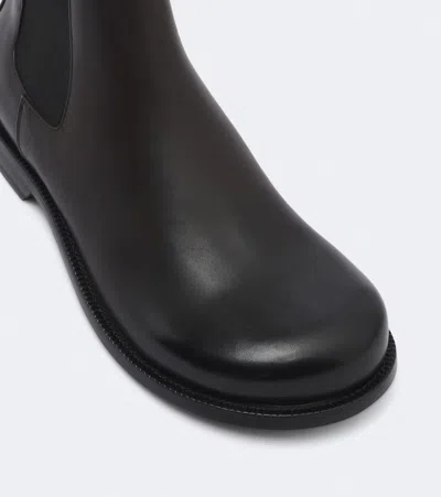 Jw Anderson Chelsea-boots Mit Elastischem Einsatz In Brown
