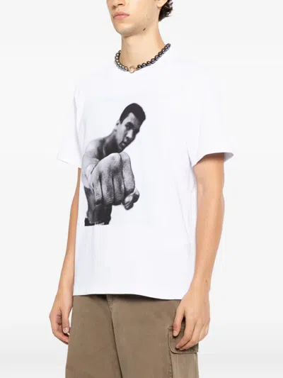 Sacai Muhammad Ali T-shirt In White