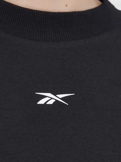 Reebok Logo Sweatshirt In Black