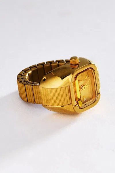Breda Nocturne Ring In Gold