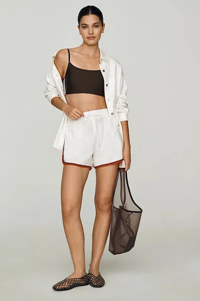 L*space Rune Shorts In White