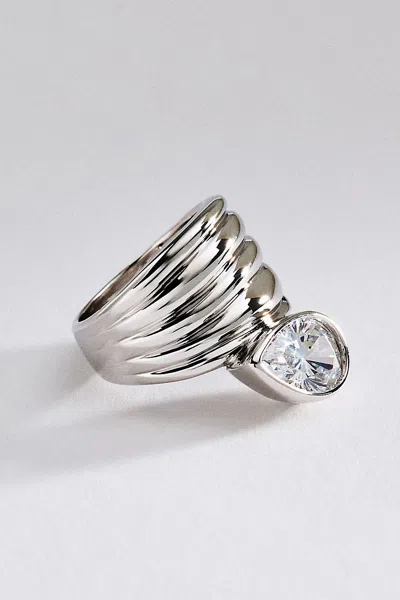 Zepplin The Label Athena Ring In Silver