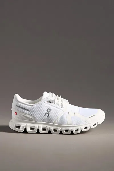 On Cloud 6 Mesh Sneakers In White